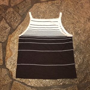 Retro Knit Striped Tanktop (M)